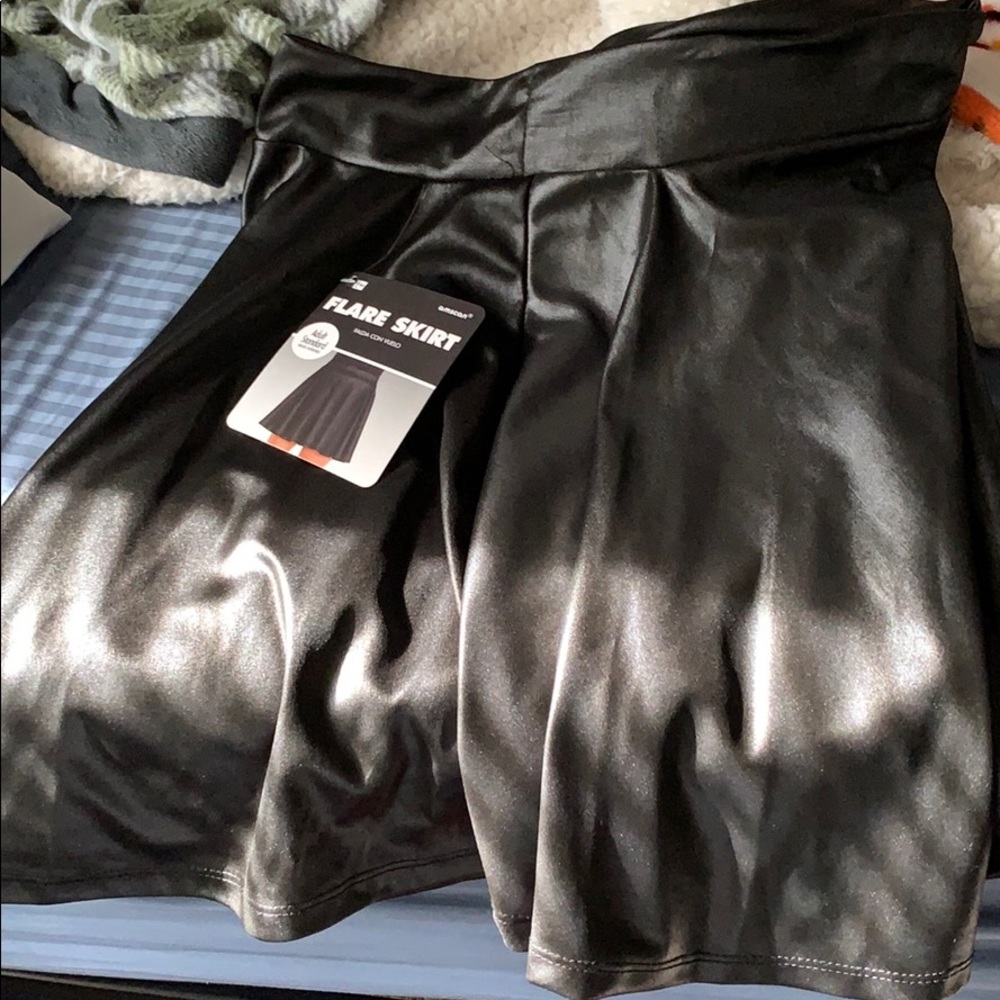 Black Leather skirt